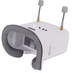 White 4.3 Inch HD LCD Goggle DMKR 008D PRO 5.8G 40ch 3.7V/2000mAh BWhoop Racing Drone with High Visibility